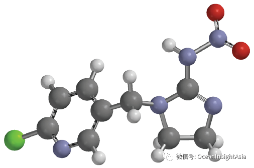 新烟碱类分子吡虫啉的球形模型